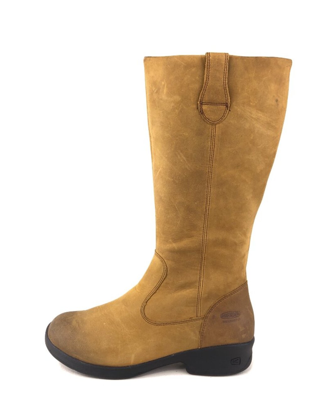 Keen Tyretread Waterproof Brown Leather Knee High Boots 9.5